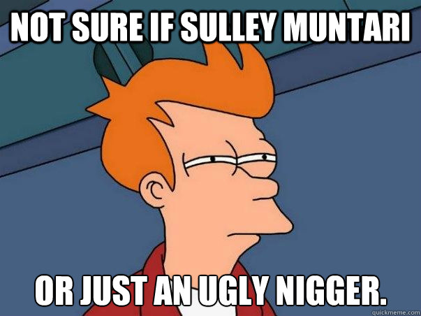 not sure if Sulley Muntari or just an ugly nigger. Caption 3 goes here Caption 4 goes here - not sure if Sulley Muntari or just an ugly nigger. Caption 3 goes here Caption 4 goes here  Not sure Fry