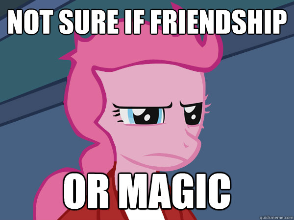 Not sure if friendship or magic  