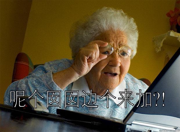  呢个囡囡边个来加?! Grandma finds the Internet