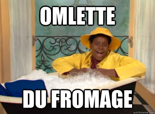 Omlette du fromage - Omlette du fromage  Pierre escargot