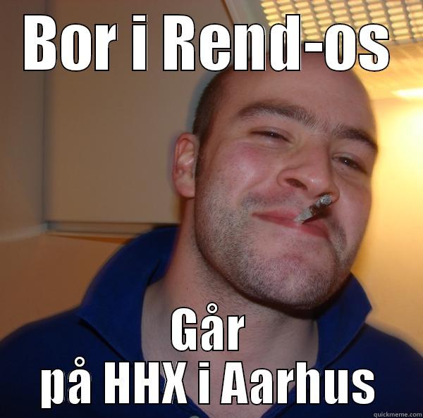 BOR I REND-OS GÅR PÅ HHX I AARHUS Good Guy Greg 