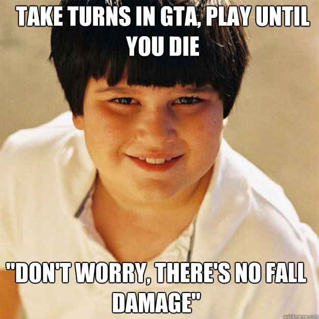 Take turns in GTA, play until you die 