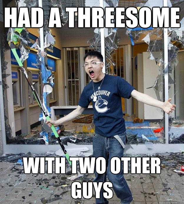 Had a threesome with two other guys - Had a threesome with two other guys  Misc