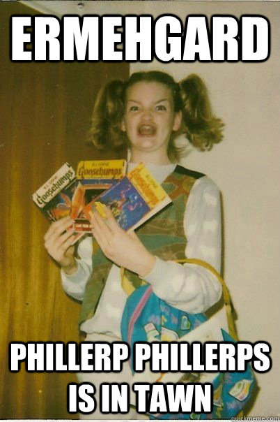 ERMEHGARD PHILLERP PHILLERPS IS IN TAWN  BERKS