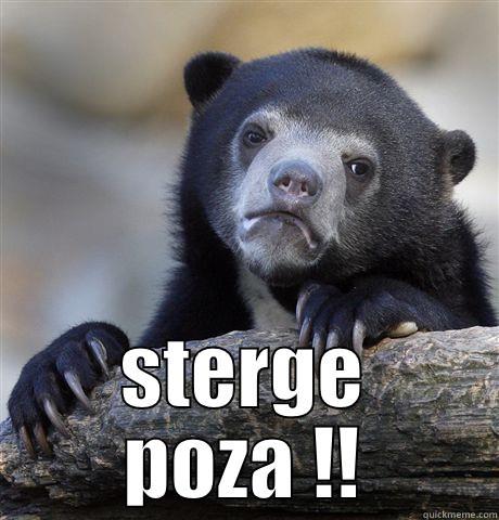  STERGE POZA !! Confession Bear
