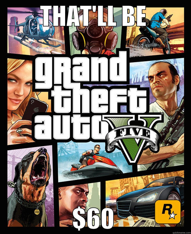 THAT'LL BE $60 Socially Awkward Penguin