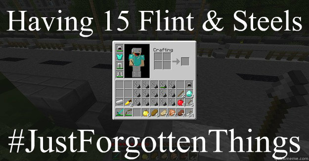 Having 15 Flint & Steels #JustForgottenThings - Having 15 Flint & Steels #JustForgottenThings  Misc
