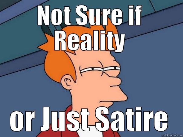 NOT SURE IF REALITY OR JUST SATIRE Futurama Fry