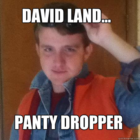 David Land... Panty Dropper  Panty Dropper