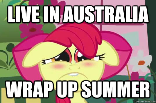 live in australia wrap up summer   