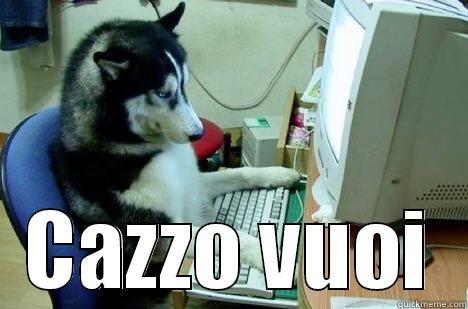 cane incazzato -  CAZZO VUOI Misc