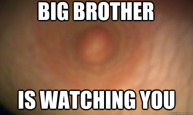 BIG BROTHER IS WATCHING YOU - BIG BROTHER IS WATCHING YOU  FENTON THRID NIPPLE