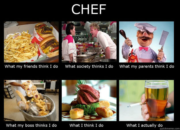    Chef - What my friends think I do