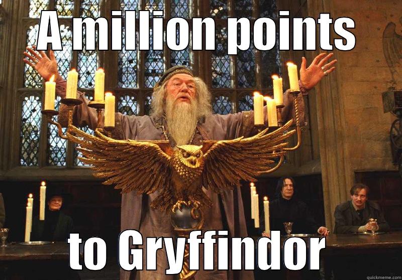 A MILLION POINTS TO GRYFFINDOR Misc