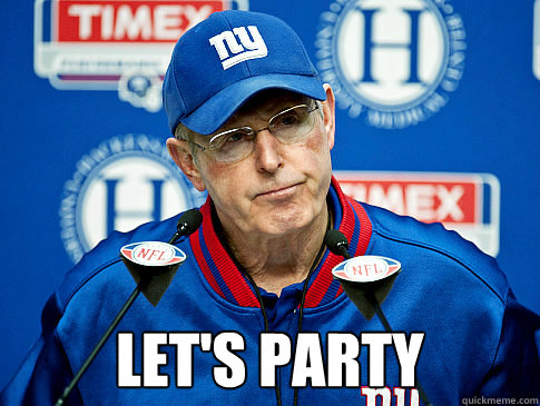  Let's Party  Tom Coughlin