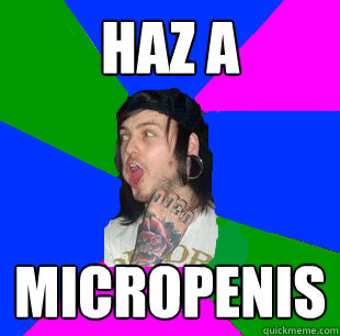 HAZ A MICROPENIS  MICRO PENIS