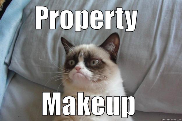PROPERTY  MAKEUP Grumpy Cat