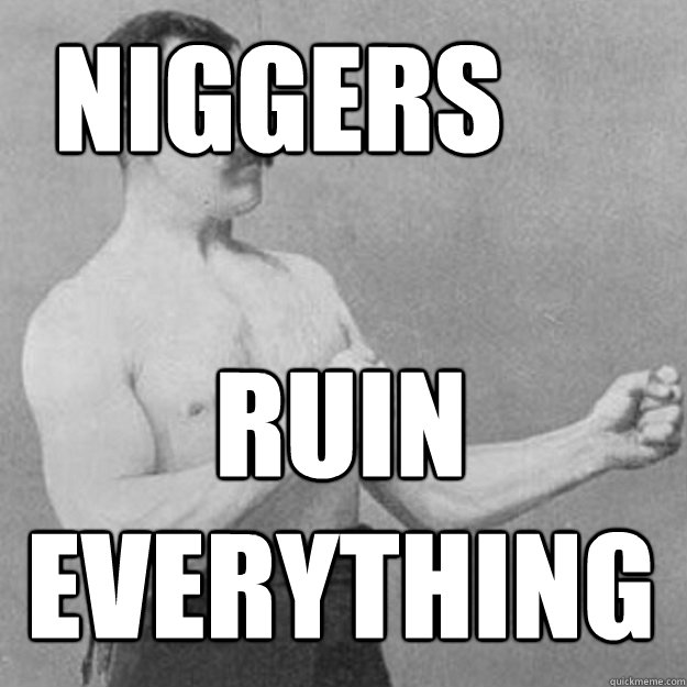 NIGGERS Ruin EVERYTHING - NIGGERS Ruin EVERYTHING  Misc