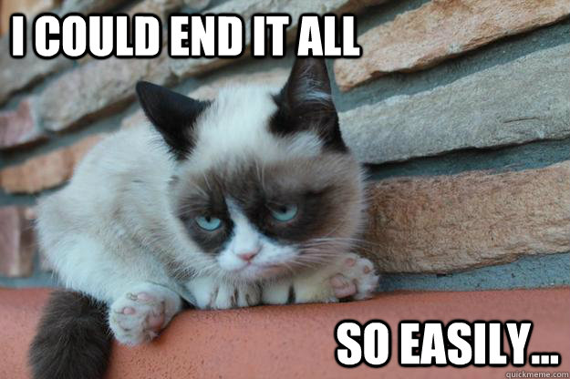 I could end it all so easily... - I could end it all so easily...  Misc