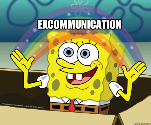 excommunication   Spongebob Imagination