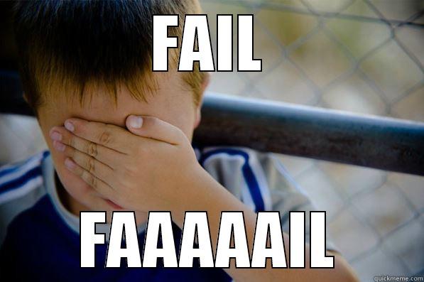 FACEPALM BROKE MY FACE - FAIL FAAAAAIL Confession kid