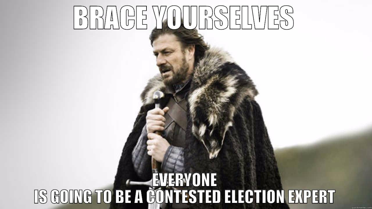 BRACE YOURSELVES EVERYONE IS GOING TO BE A CONTESTED ELECTION EXPERT Misc