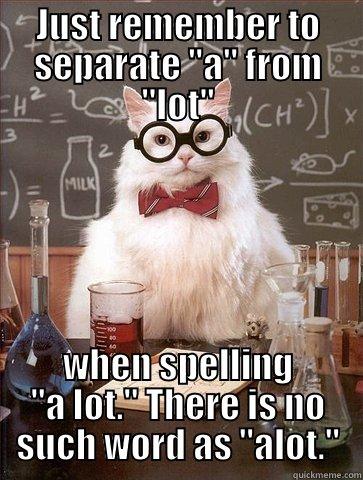 JUST REMEMBER TO SEPARATE 