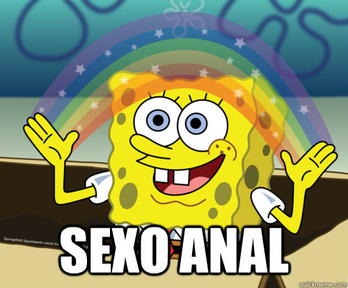  SEXO ANal  Spongebob rainbow