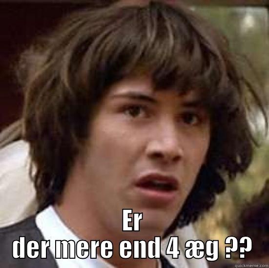 æggekage  -  ER DER MERE END 4 ÆG ?? conspiracy keanu