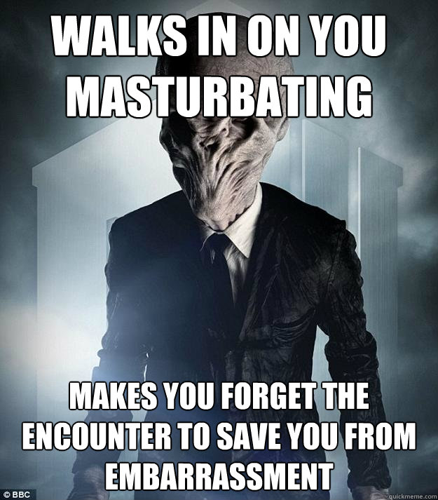 Walks In On You Masturbating Makes you forget the encounter to save you from embarrassment  - Walks In On You Masturbating Makes you forget the encounter to save you from embarrassment   Scumbag Silence