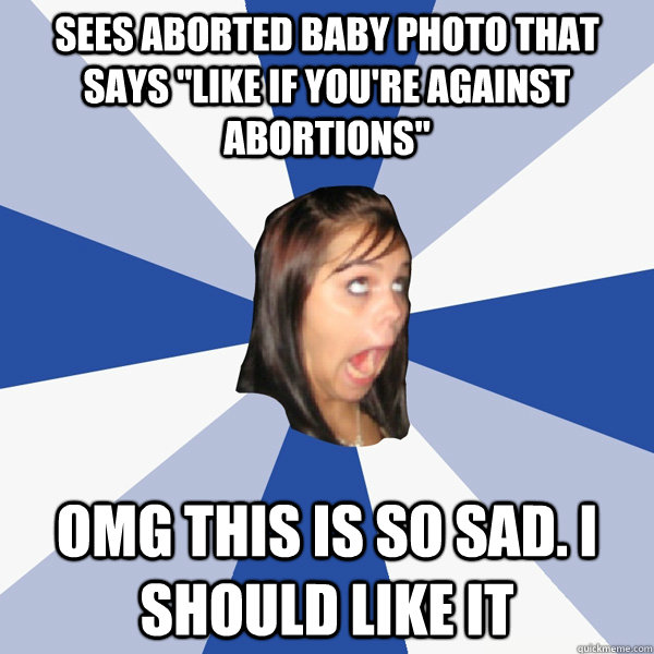 SEES ABORTED BABY PHOTO that says 