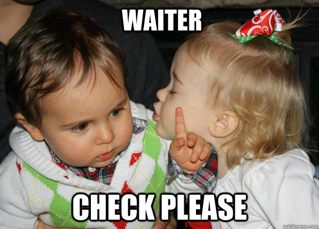 Waiter Check please - Waiter Check please  Misc