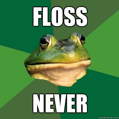 FLoss never  Foul Bachelor Frog