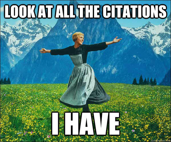 look at all the citations i have  Look At All The Fucks I Give