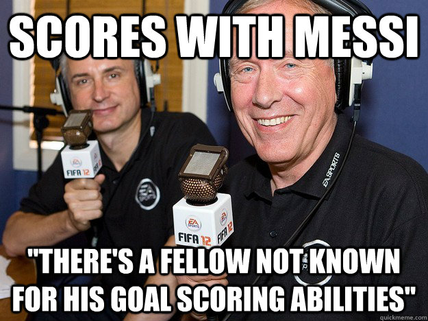 Scores with messi 