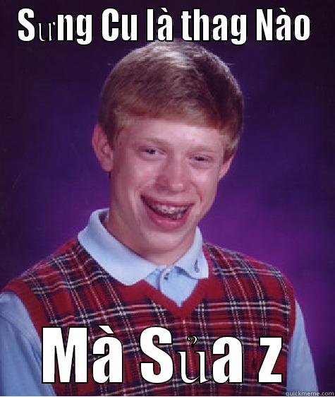 SƯNG CU LÀ THAG NÀO MÀ SỦA Z Bad Luck Brian