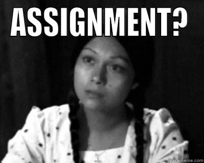 ASSIGNMENT?  Misc