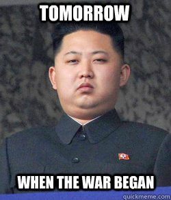 TOMORROW WHEN THE WAR BEGAN  Fat Kim Jong-Un