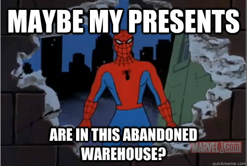 Maybe my presents are in this abandoned warehouse? - Maybe my presents are in this abandoned warehouse?  Misc