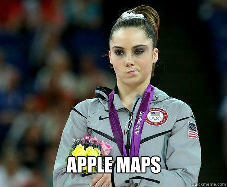 apple maps -  apple maps  MCkayla VS Cancer