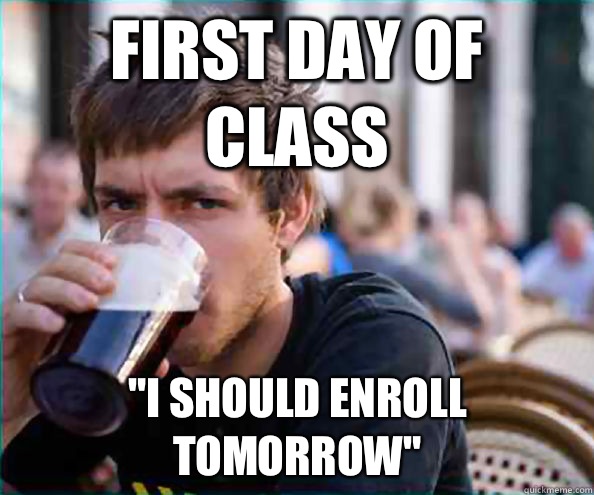First day of class 