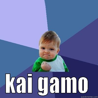  KAI GAMO Success Kid