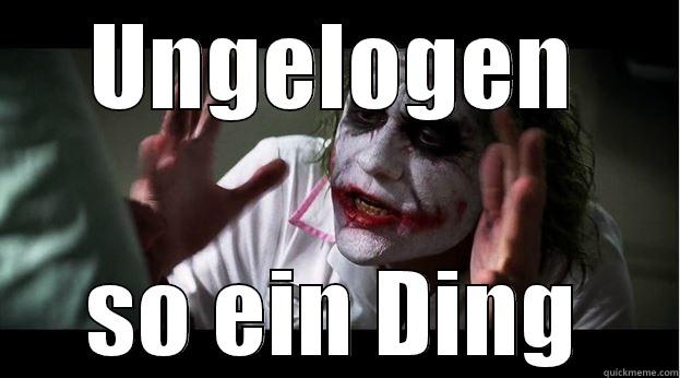 UNGELOGEN SO EIN DING Joker Mind Loss
