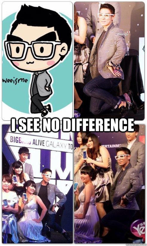 i see no difference - i see no difference  TOP BIGBANG