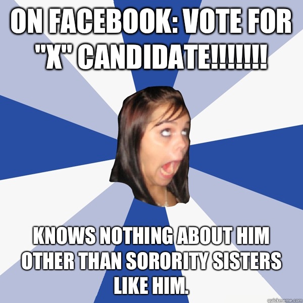On Facebook: vote for 