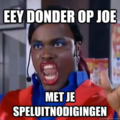 eey donder op joe met je speluitnodigingen  Judeska