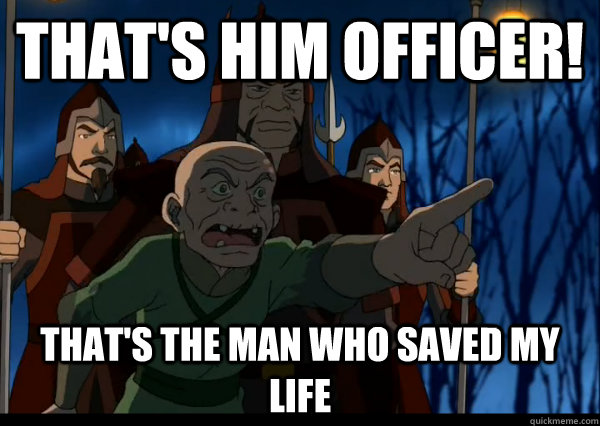 That's him officer! That's the man who saved my life - That's him officer! That's the man who saved my life  Misc