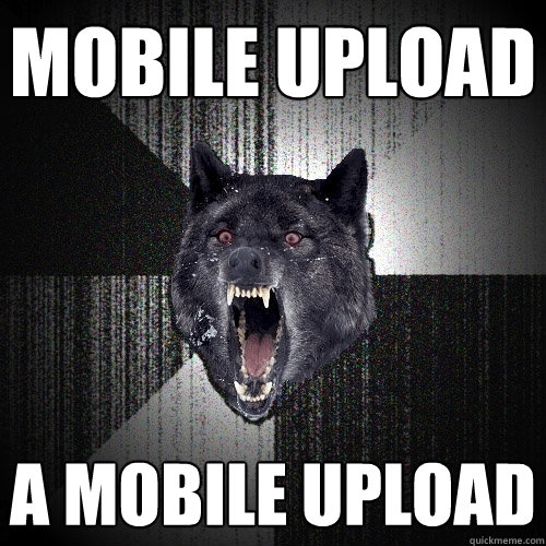 Mobile upload a mobile upload  Insanity Wolf