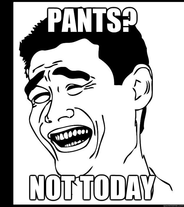 pants? not today - pants? not today  Yao Ming