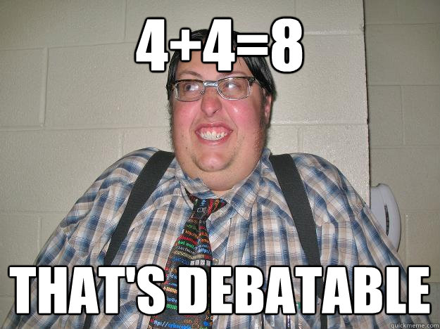 4+4=8 That's Debatable  - 4+4=8 That's Debatable   Introducing Know It all Classmate